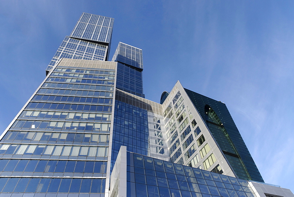 Skyscrapers of the Federation Complex, Moscow, Russia