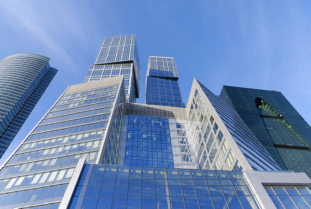 Skyscrapers of the Federation Complex, Moscow, Russia