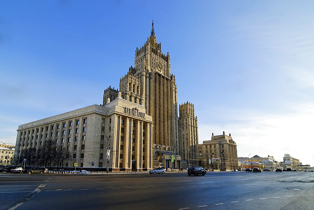 Building of the Foreign Office, Moscow, Russia