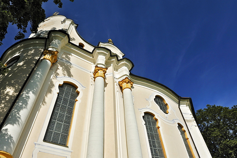 Wieskirche church, Pfaffenwinkel, Bavaria, Germany, Europe