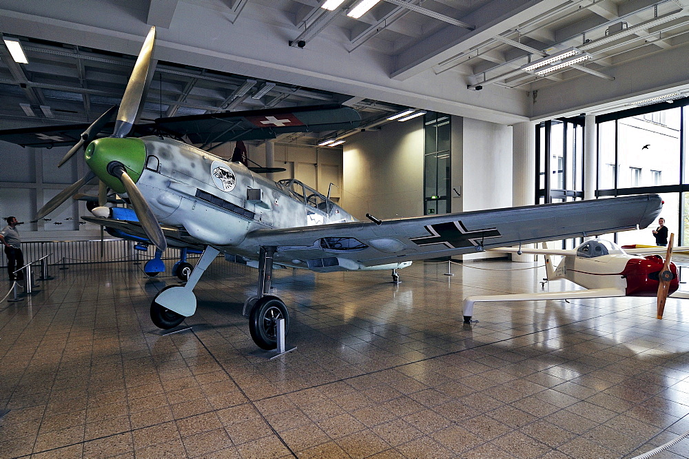 Messerschmitt ME-109 plane, Deutsches Museum German museum, Munich, Bavaria, Germany, Europe