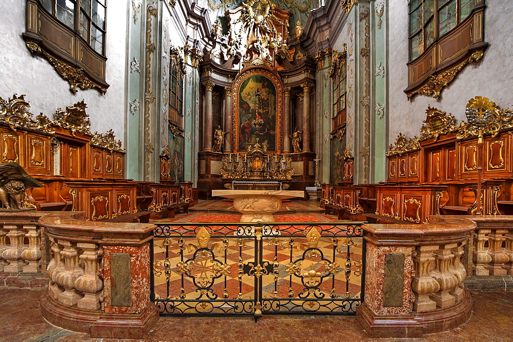 Augustiner-Chorherrenstift, monastery of the Canons Regular of St. Augustine, Herzogenburg, Austria, Europe