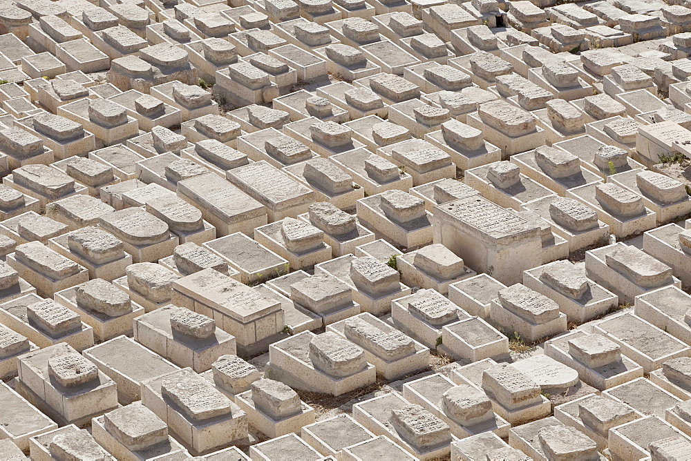 Old Jewish cemetery, Mount of Olives, Jerusalem, Israel, Western Asia