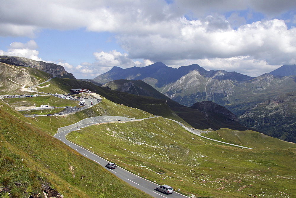 Grossglockner mountain, Grossglockner High Alpine Road, Hohe Tauern National Park, Carinthia, Austria, Europe