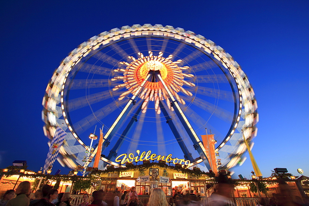 Ferris wheel, Oktoberfest, Munich Beer Festival, Munich, Bavaria, Germany, Europe