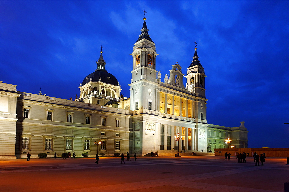 Santa Maria la Real de La Almudena Cathedral, Madrid, Spain, Europe