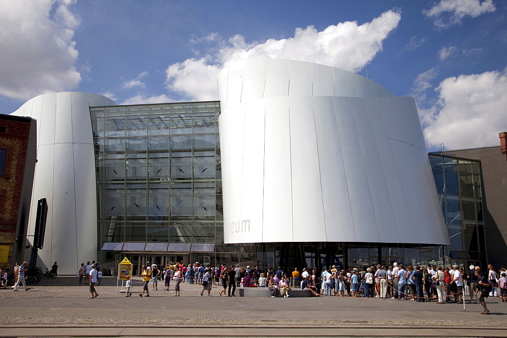 Ozeaneum, German Oceanographic Museum, port, Stralsund, UNESCO World Heritage Site, Mecklenburg-Western Pomerania, Germany, Europe