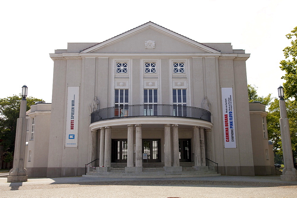 Theater Vorpommern, Stralsund, UNESCO World Heritage Site, Mecklenburg-Western Pomerania, Germany, Europe