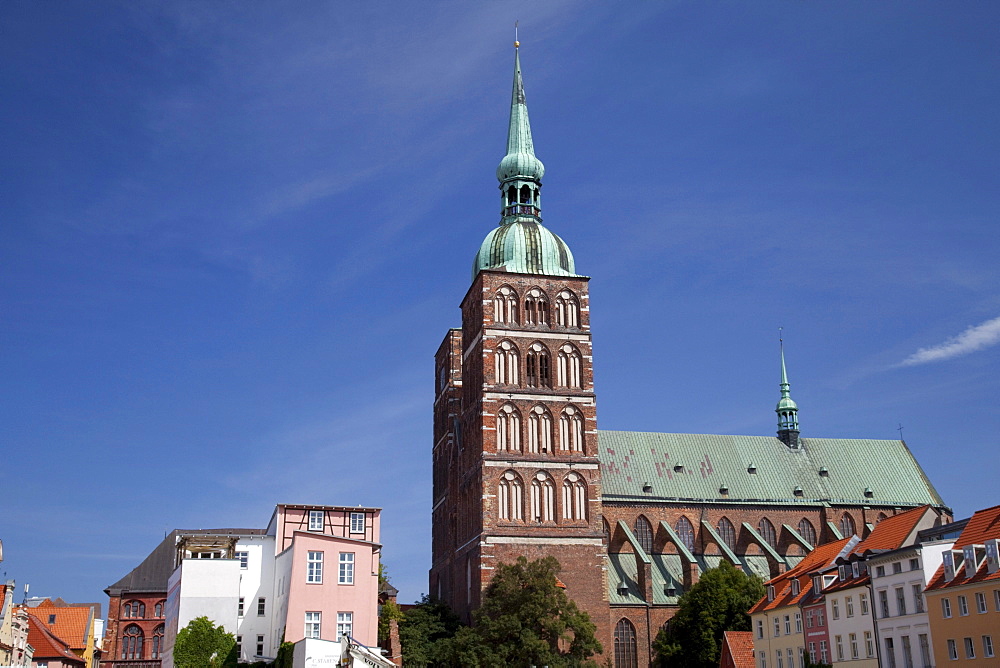 St. Nikolaikirche church, Stralsund, Unesco World Heritage Site, Mecklenburg-Western Pomerania, Germany, Europe
