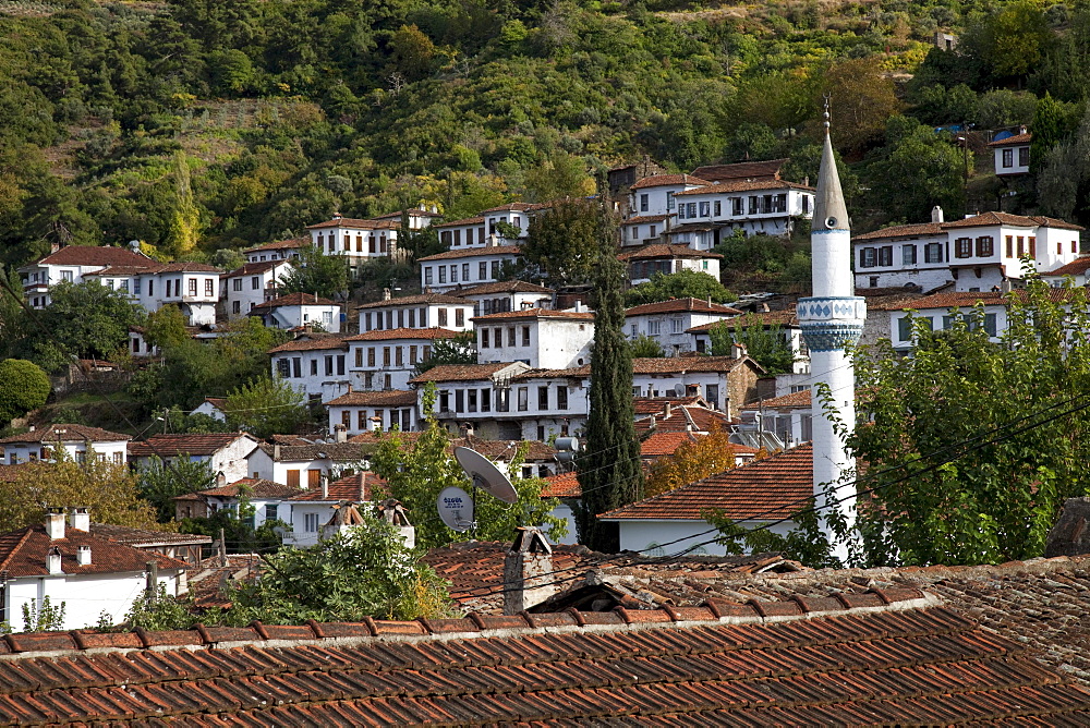 Wine village, mountain village, Sirince, Lycia, Turkey, Asia