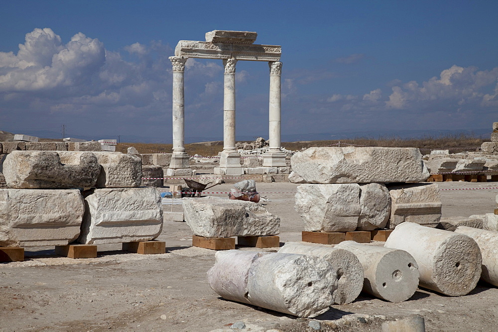 Museum and archaeological site of Laodicea, Denizli, Lycia, Turkey, Asia