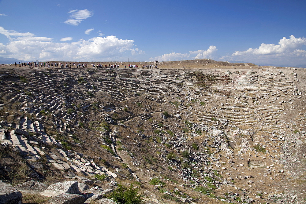 Theatre North, archeological site, museum, Laodicea, Denizli, Lycia, Turkey, Asia