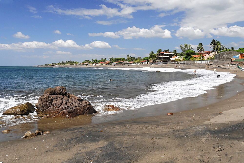 Beach near Poneloya, Las Penitas, Leon, Nicaragua, Central America