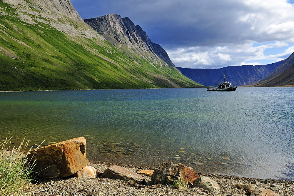 North Arm of Saglek Fjord, Torngat Mountains National Park, Newfoundland and Labrador, Canada