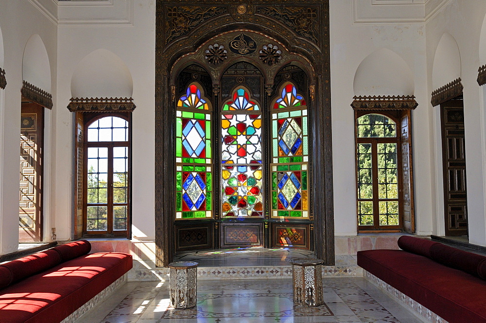 Historic Beit ed-Dine, Beiteddine Palace of Emir Bashir, Chouf, Lebanon, Middle East, West Asia