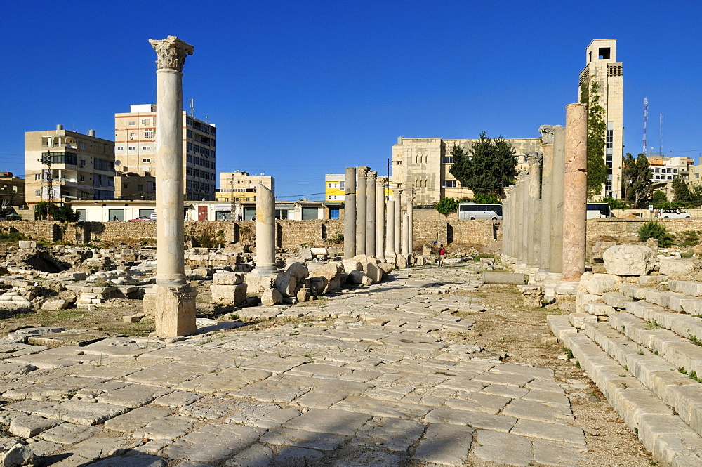 Antique archeological site of Tyros, Tyre, Sour, Unesco World Heritage Site, Lebanon, Middle East, West Asia