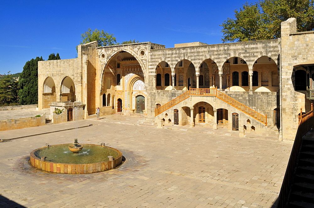 Historic Beit ed-Dine, Beiteddine Palace of Emir Bashir, Chouf, Lebanon, Middle East, West Asia