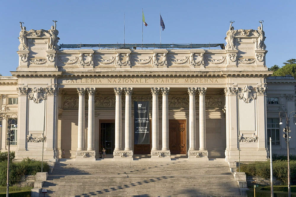 Palazzo delle Belle Arti, Galleria Nazionale d'Arte Moderna museum, by Cesare Bazzani, 1908 - 11, Valle Giulia, Rome, Latium, Italy, Europe