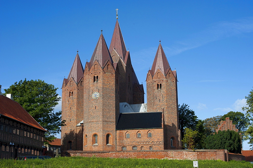 For Frue Kirke of Church of Our Lady, Kalundborg, Zealand, Denmark, Europe