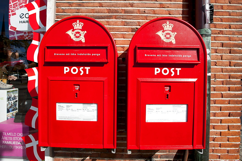 Danish mailboxes, Denmark, Europe