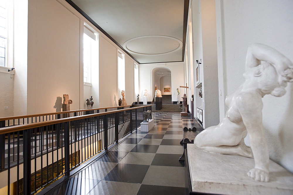 Sculpture of a muse in the Konsthallen Museum of Art, Gothenburg, Vaestragoetalands laen, Sweden, Europe