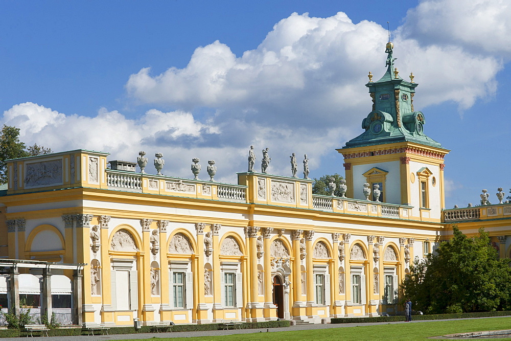 Wilanow Palace, Warsaw, Mazowieckie, Poland, Europe