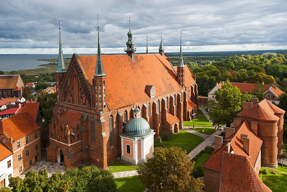 Church of Our Lady, Vistula Lagoon, Frombork, Warmian-Masurian Voivodeship, Poland, Europe