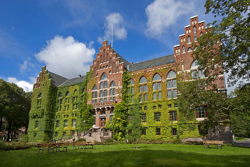 University Library, Lund, Skane, Sweden, Europe