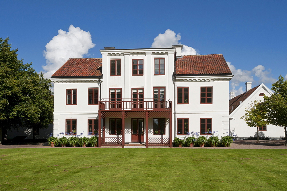 Fredriksdal Manor, Helsingborg, Skane, Sweden, Europe