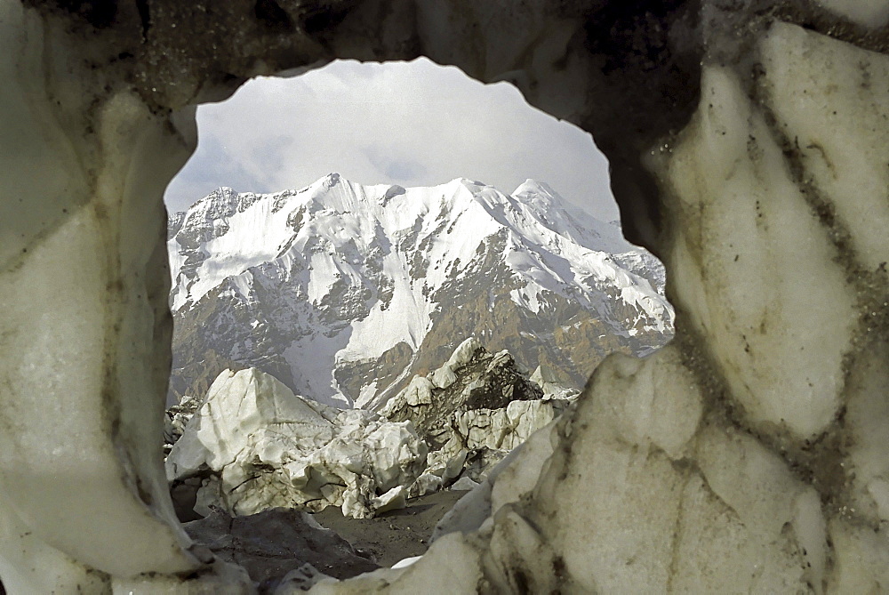 The mountain range Central Tien Shan, Kazakhstan.