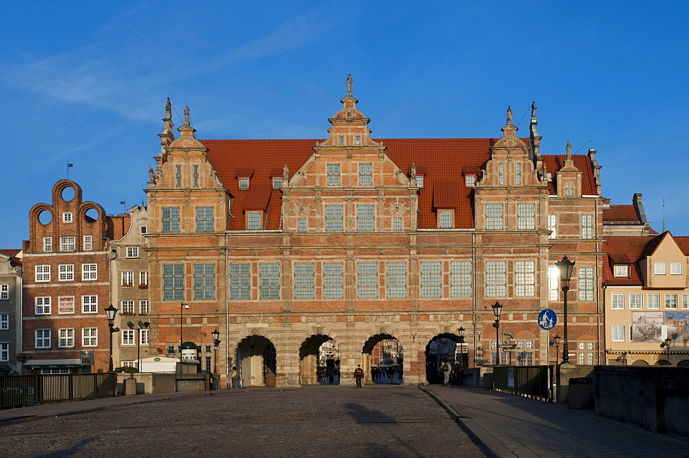 Green Gate, G&owne Miasto district, Gdansk, Pomerania, Poland, Europe