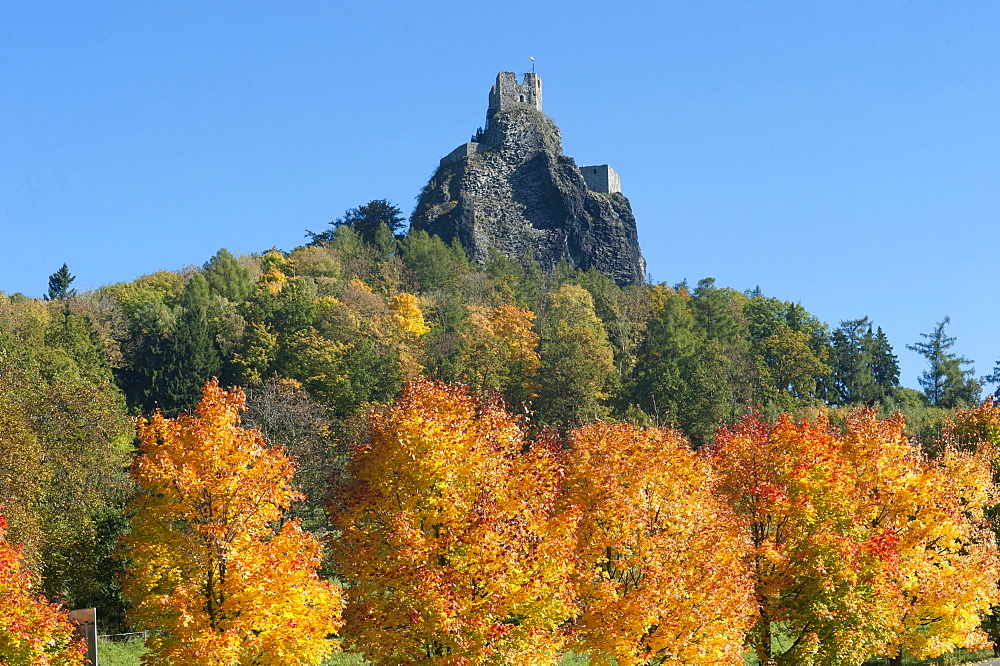 Ruins of Trosky, Liberec, Czech Republic, Europe