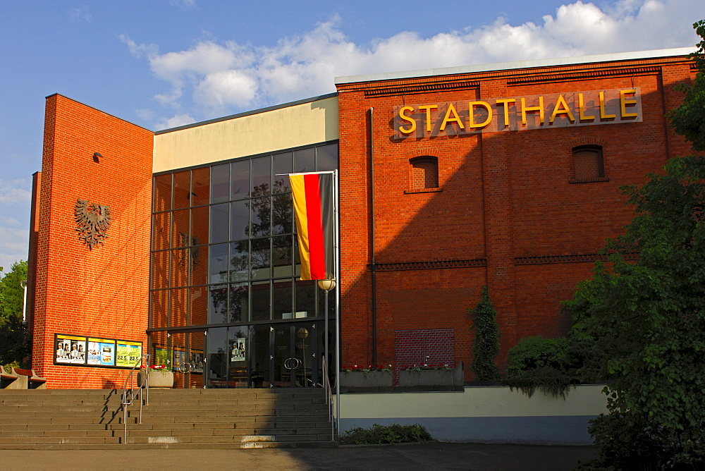 Town Hall, Stadthalle, Arnstadt, Thuringia, Germany, Europe