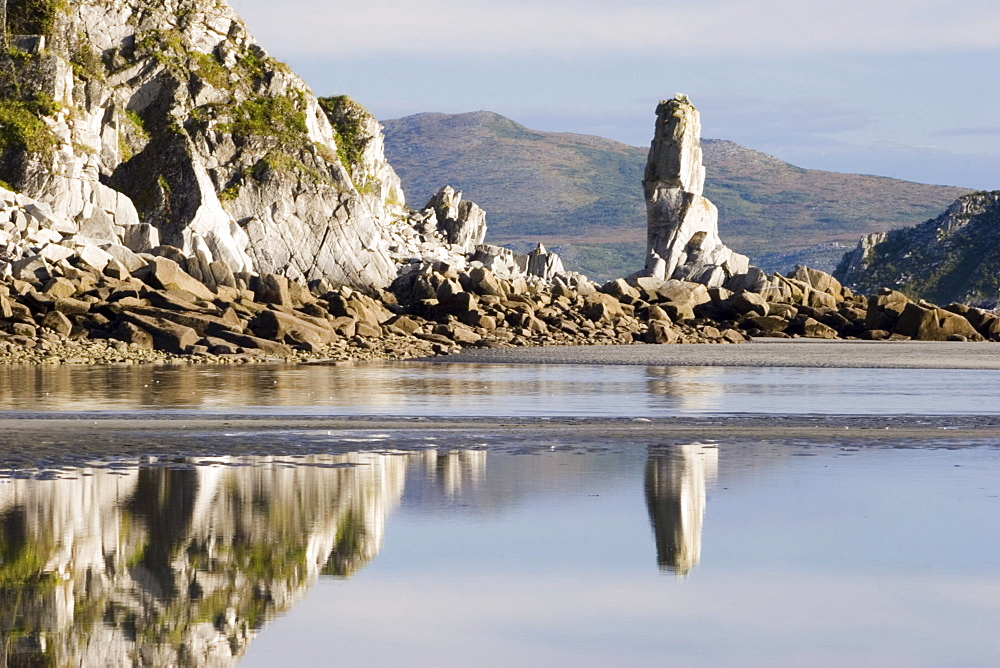 Natural monument, Sea of Okhotsk, Magadan area, Eastern Siberia, Russia