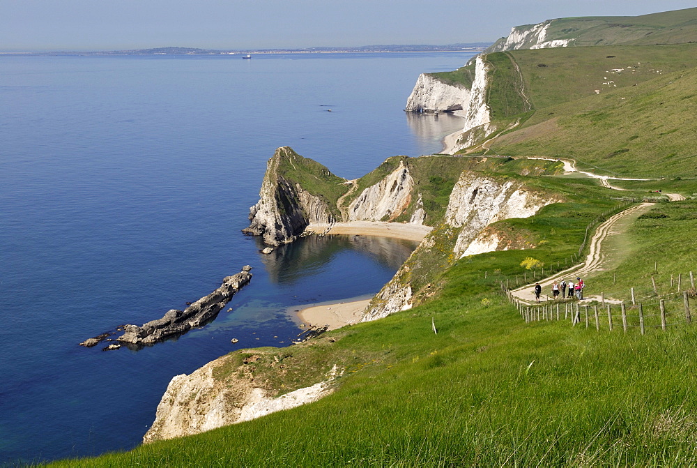 Coastal Walk, Lulworth, Dorset, southern England, England, United Kingdom, Europe