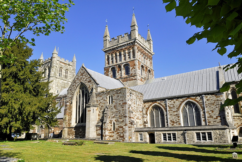 Church St. Cluthburga, Wimborne Minster, Dorset, southern England, England, United Kingdom, Europe