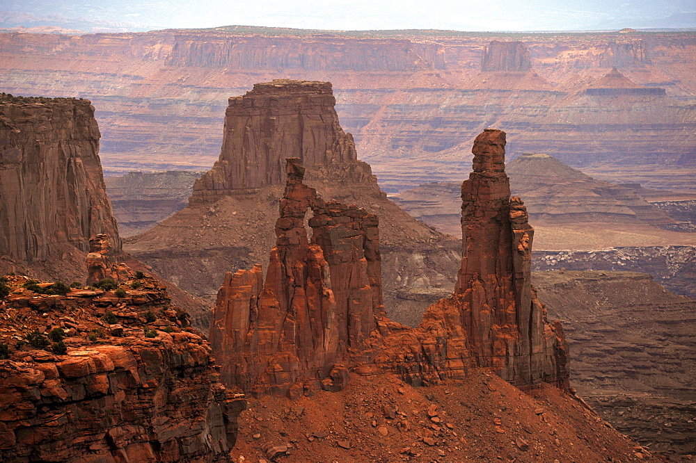 Washer Woman Arch, Buck Canyon, Island in the Sky, Canyonlands National Park, Moab, Utah, USA, America