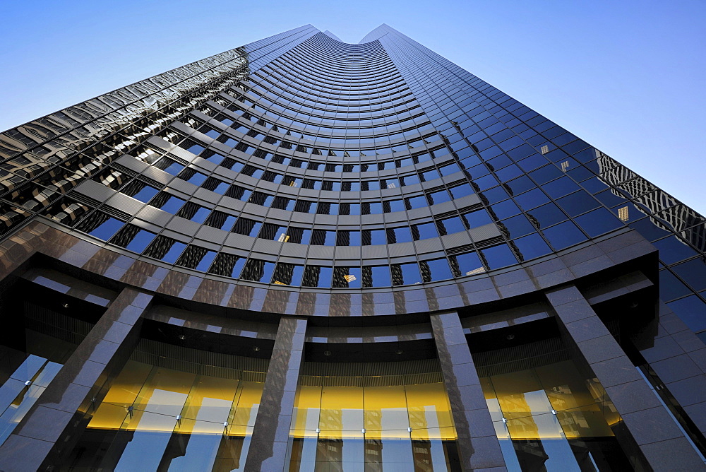 Entrance area, Columbia Center, formerly Bank of America Tower, Seattle, Washington, United States of America, USA