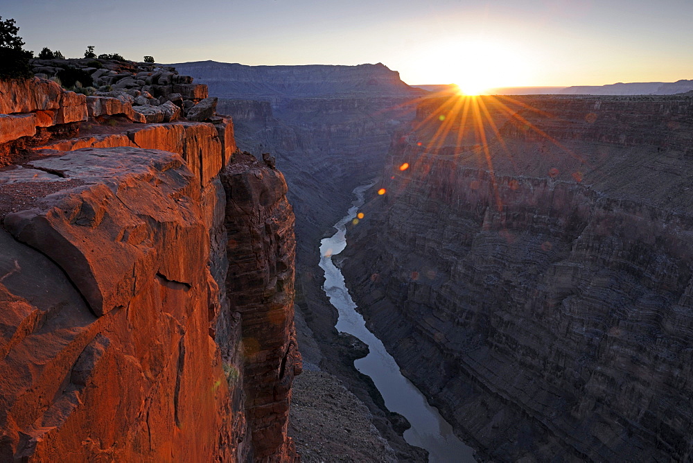 Morning Mood, Grand Canyon North Rim, Toroweap Point, Arizona, USA, America