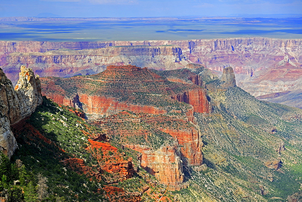 Evening mood, Grand Canyon North Rim, Arizona, USA, America