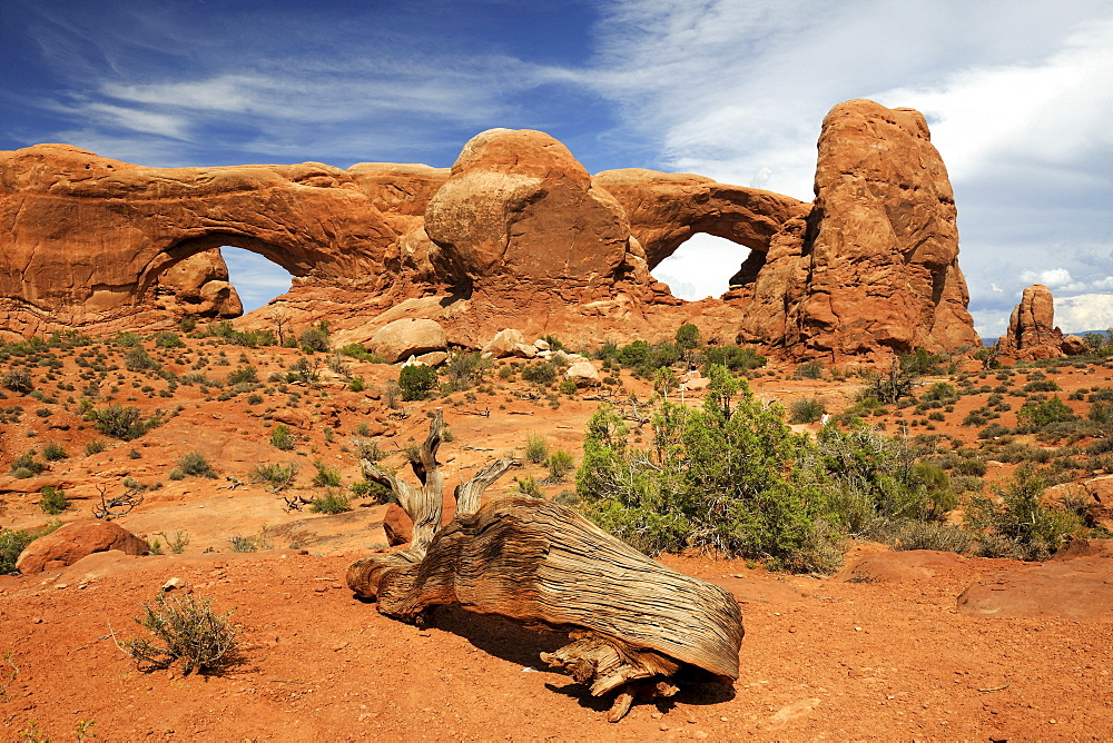 North and South Window, Arches National Park, Utah, USA