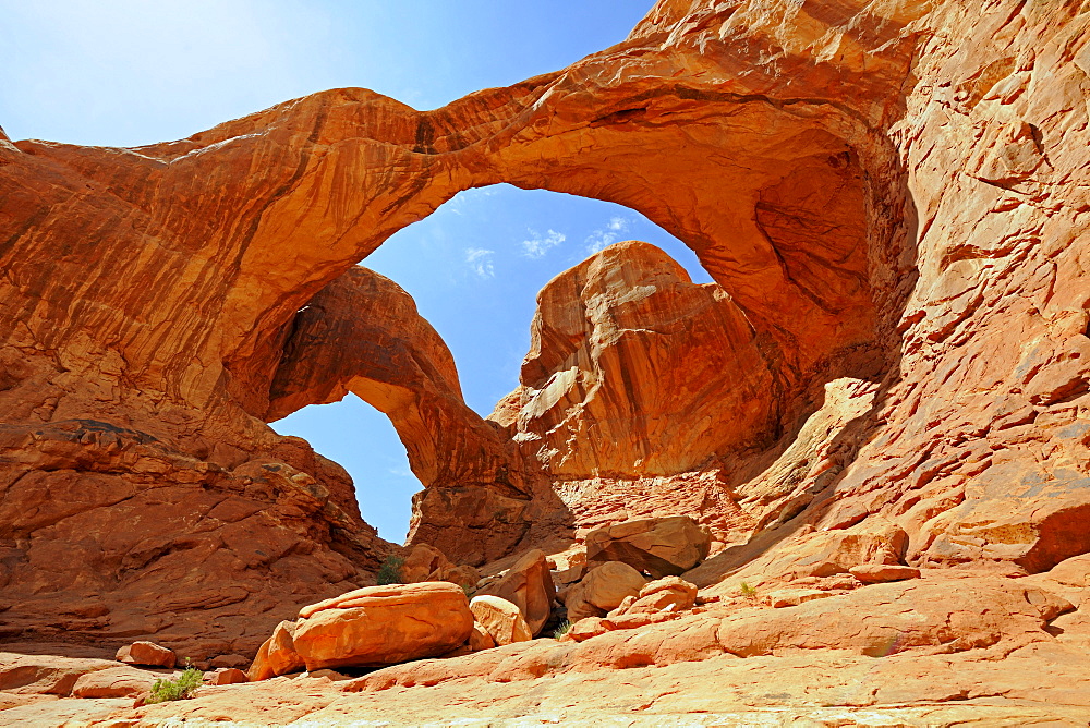 Double Arch, Arches National Park, Utah, USA