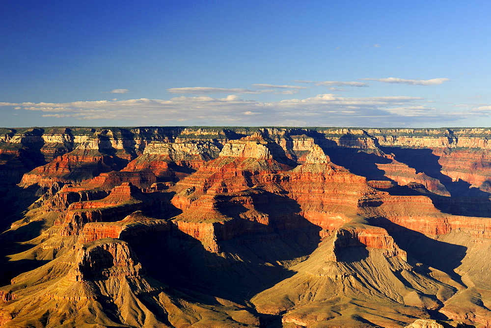 Evening at Yavapai Point, Grand Canyon South Rim, South Rim, Arizona, USA, America