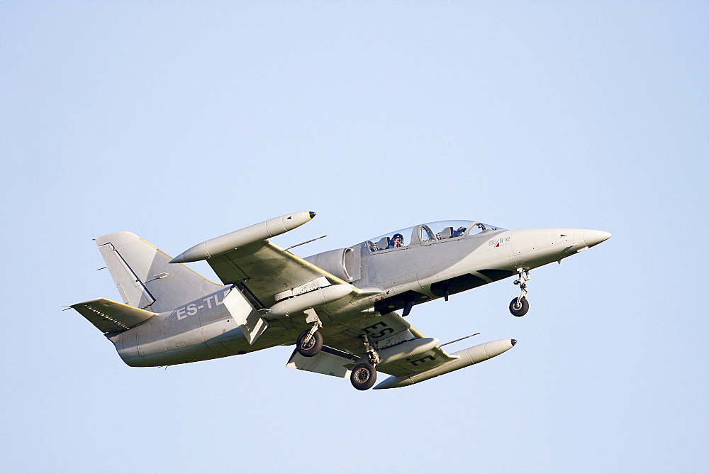 LET L-39 Albatros aircraft, training aircraft, Breitscheid Airshow 2010, Hesse, Germany, Europe