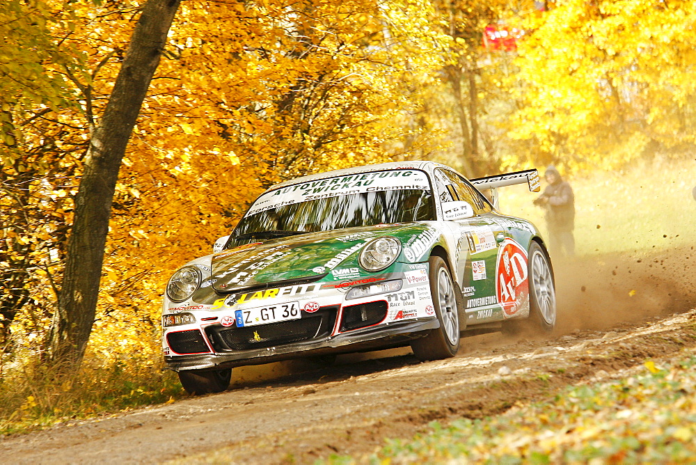 Porsche 996 911 GT3 RS, Rallye Stehr Rallyesprint 2010, Hesse, Germany, Europe