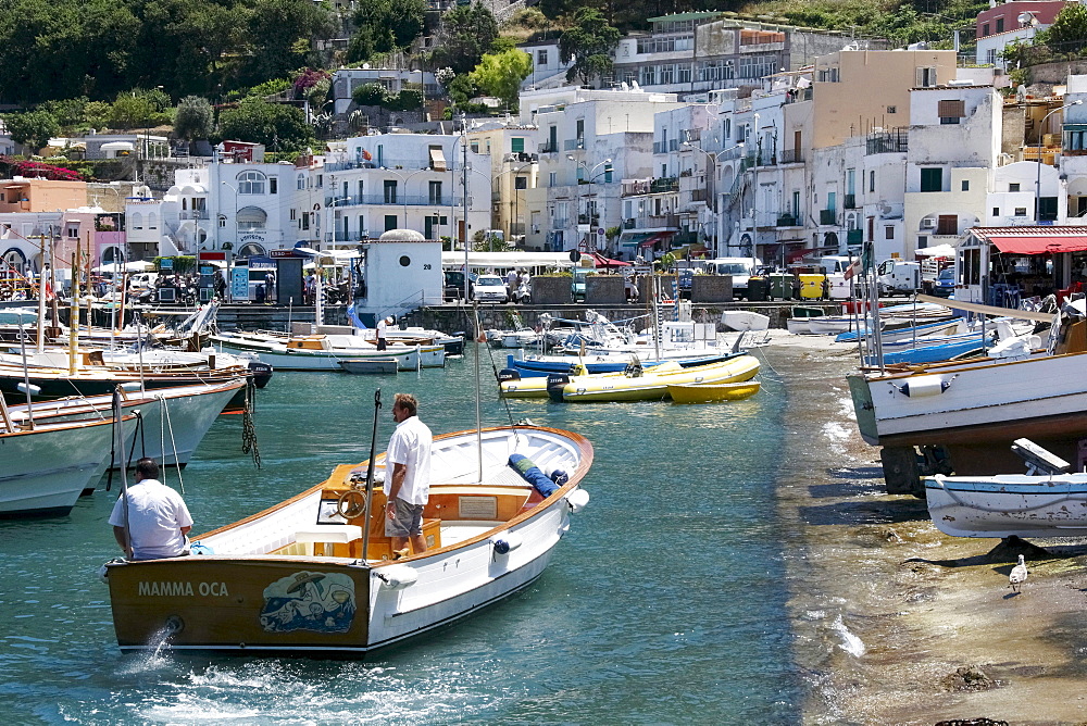 Port of Marina Grande, island of Capri, Italy, Europe