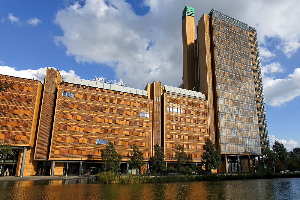 Debis-Haus building by Renzo Piano, Quartier Daimler, Potsdamer Platz, Berlin, Germany, Europe