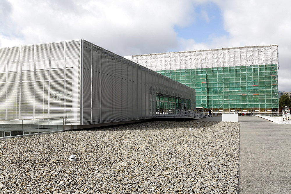 Documentation centre Topography of Terror, former site of the Gestapo, ss and Reichssicherheit security headquarters, Berlin, Germany, Europe