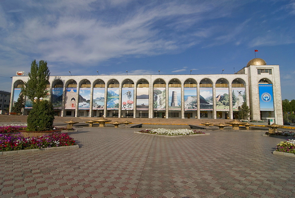 Ala-Too square, Bishkek, Kyrgyzstan, Central Asia