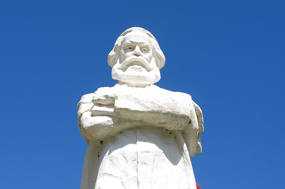 Statue of Marx, Bishkek, Kyrgyzstan, Central Asia